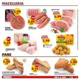 Volantino PENNY Pagina 4: Mini Rustichella di Semola €1,00, Salsiccia di suino toscana €2,89