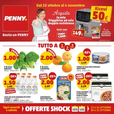 PENNY | Tutto a 1 2 3 Euro (valido fino al 4-11)