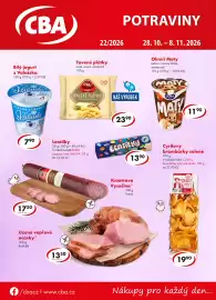 CBA leták | Potraviny Strana 1: Olma olmíci maty €11,90, CBA tavené plátky s hříbkovým tukem €23,90