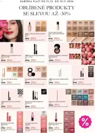 Oriflame leták Strana 13: The ONE WonderLash €169,00, Giordani řasenka Gold Lash Iconic - Black €199,00