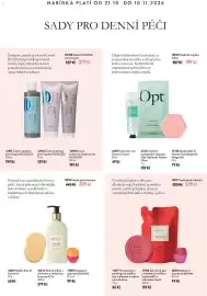 Oriflame leták Strana 8: Opt Sada Everyday Glow €199,00, Essense & Co Tělové mléko s citrónem a verbenou €279,00