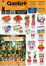 Qanto leták Strana 1: Prantl vídeňské párky mini €33,49, Kinder Maxi King €17,58
