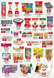 Qanto leták Strana 3: Milka bubbly milk celé oříšky €29,01, McRobin Opss hranolky kečup, grilované kuře €8,95