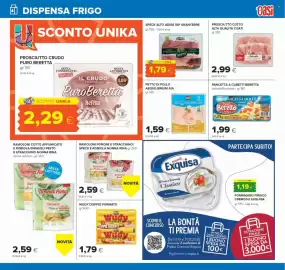 Volantino Oasi Pagina 11: Petto di pollo Aequilibrium Aia €1,59, Ravioloni Nonna Rina €2,59