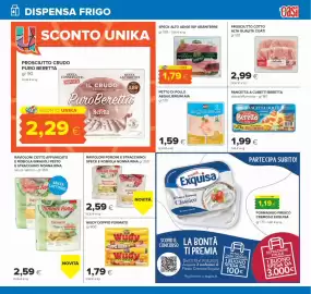 Volantino Oasi Pagina 11: Petto di pollo Aequilibrium Aia €1,59, Ravioloni Nonna Rina €2,59