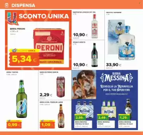Volantino Oasi Pagina 18: Beefeater London Dry Gin €10,90, Birra Extreme Demon €2,29