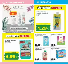 Volantino Oasi Pagina 24: Latte di crescita in polvere Aptamil Nutribiotik 3 €12,90, Pouch frutta alce nero €0,85
