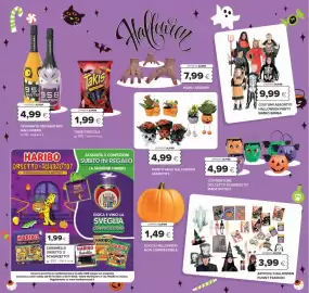 Volantino Oasi Pagina 3: Takis Dracula €1,99, Contenitore dolcetto scherzetto €4,99