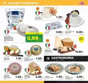 Volantino Oasi Pagina 7: Pecorino stagionato il salvatico €2,49, Parmigiano Reggiano DOP €19,80