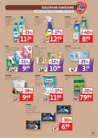 Catalog Auchan Pagină 17: Igienol gel dezinfectant toaletă €8,99, Regina blitz prosop de bucătărie 3 straturi €11,89