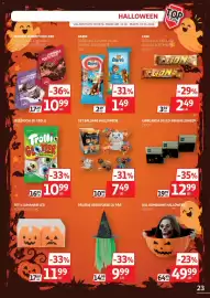 Catalog Auchan Pagină 23: Barni prăjitură cu umplutură €1,49, Set baloane halloween €7,49