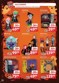 Catalog Auchan Pagină 24: Demon Hunters Perucă Mira, Rumi, Zoey €89,99, Figurină Plus €49,99