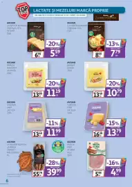 Catalog Auchan Pagină 6: Auchan Cașcaval Lactose Free €13,79, Auchan Gouda €10,79