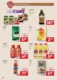 Catalog Auchan Pagină 8: La Minut ketchup dulce/picant €4,89, LaMinut muștar de masă iute dulce €5,89
