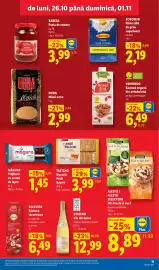 Catalog Lidl săptămâna 44 Pagină 11: Viajero vin alb dulce €12,99, Tastino biscuiti petit beurre €3,99