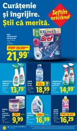 Catalog Lidl săptămâna 44 Pagină 12: Torre Detergent gel €16,99, Formil praf universal îndepărtare pete €9,99