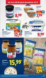 Catalog Lidl săptămâna 44 Pagină 25: Eridanous chipsuri din cartofi €7,99, Eridanous sos mediteraneen €15,99
