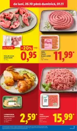 Catalog Lidl săptămâna 44 Pagină 5: La Provincia Jumatate de pui €2,59, Carne tocata de porc €15,99
