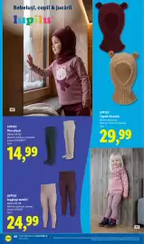 Catalog Lidl săptămâna 44 Pagină 68: Lupilu cagulă tricotată €29,99, Lupilu Jeggings termici €24,99