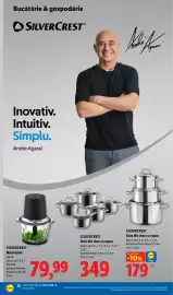Catalog Lidl săptămâna 44 Pagină 72: Silvercrest oale din inox cu capac €179,00, Silvercrest mărunțitor €79,99