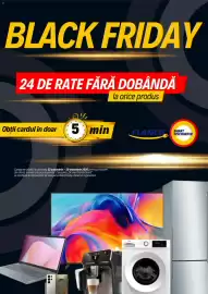 Catalog Flanco Pagină 1: BLACK FRIDAY 24 DE RATE FĂRĂ DOBÂNDĂ la orice produs Obții cardul în doar 5 min FLANCO DISCOUNTER