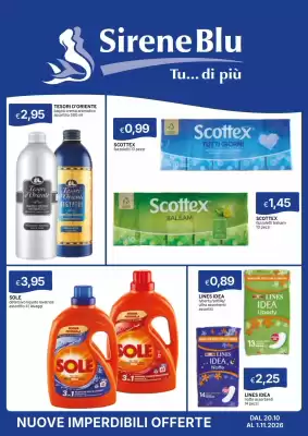 Sirene Blu (valido fino al 1-11)