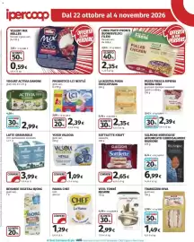 Volantino Ipercoop Pagina 12: Yogurt Activia Danone €2,99, Valsòia mirtillo €1,09