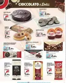 Volantino Ipercoop Pagina 19: Tavoletta di cioccolato Gran Blocco Perugina €2,19