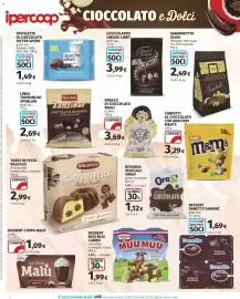 Volantino Ipercoop Pagina 20: Cioccolatini Lindor Lindt €3,99, Tavoletta di cioccolato Ritter Sport €1,49