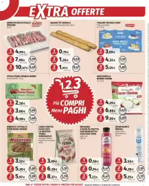 Volantino Ipercoop Pagina 3: Baguette semola €0,79, Yogurt intero Coop frutta assortita €3,09