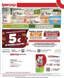 Volantino Ipercoop Pagina 34: Teneroni al prosciutto cotto granterre €1,58, Prosciutto cotto Granterre €1,55