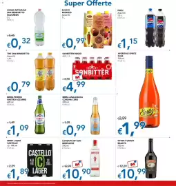 Volantino Migross Supermercati e Market Pagina 12: Succhi Migross Assortiti €0,99, Sanbitter Rosso €4,99
