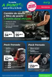 Catálogo Aurgi Página 3: Pack frenado €159,00, Pack frenado €62,99