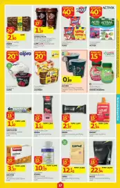 Folheto Auchan semana 43 Página 17: Compal essencial, Pudim Protein+ Auchan €0,89