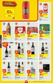 Folheto Auchan semana 43 Página 26: Vinho Bando Sisão €1,79, Vinho Corte Viola €1,99