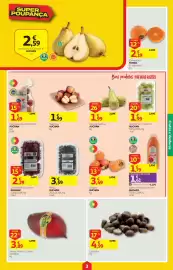 Folheto Auchan semana 43 Página 3: Uva Rosada s/ Grainha Auchan €2,29, Dióspiro Auchan €3,49