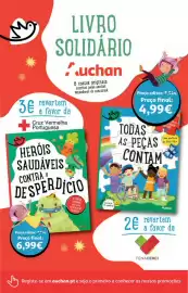 Folheto Auchan semana 43 Página 40: LIVRO SOLIDÁRIO Auchan €4,99