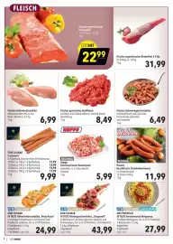 CITTI Markt Prospekt | Profis Seite 2: Hoppe Durchwachsener Bauchspeck €5,99, Hansen Rauchfrische Schinkenkochwurst €11,99