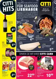 CITTI Markt Prospekt | Wochenangebote Seite 1: Melitta Kaffee gemahlen €5,99, SB Frisches südamerikanisches Rumpsteak €22,99