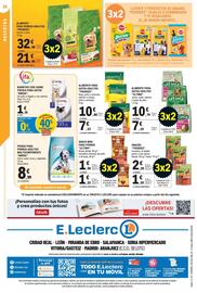Catálogo E.Leclerc Página 36: Friskies €21,99, Friskies snacks €2,39