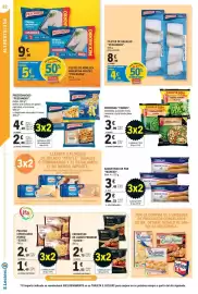 Catálogo E.Leclerc Página 22: Pescanova rabas €2,86, Pescanova filetes de bacalao €8,99