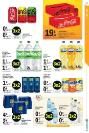 Catálogo E.Leclerc Página 23: Fanta limón o naranja €1,03, Solán de Cabras agua mineral natural con gas €2,20