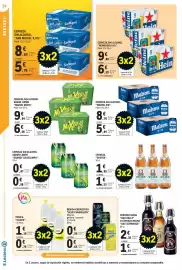 Catálogo E.Leclerc Página 24: Mahou Mixta €6,56, Heineken 0.0% €6,59