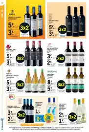 Catálogo E.Leclerc Página 26: Sitial vino tinto roble €3,66, Pata Negra vino tinto crianza €3,83