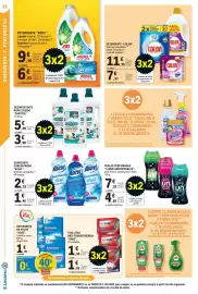 Catálogo E.Leclerc Página 28: Lenor unstoppables €4,83, Ariel detergente líquido €9,95