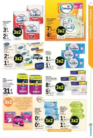Catálogo E.Leclerc Página 31: Scottex pañuelo €1,30, Nicky servilletas €4,50