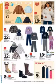 Catálogo E.Leclerc Página 34: Kuromi Pijama Licencia €10,46, Tisfaia parka con cintura ajustable €19,95