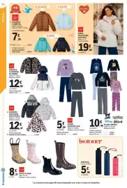 Catálogo E.Leclerc Página 34: Kuromi Pijama Licencia €10,46, Tisfaia parka con cintura ajustable €19,95