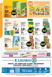 Catálogo E.Leclerc Página 36: Friskies €21,99, Friskies snacks €2,39