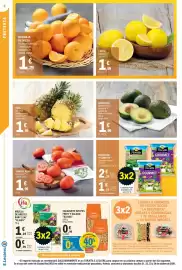 Catálogo E.Leclerc Página 4: Florette ensalada €2,29, Piña €1,49